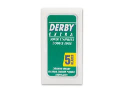 Derby 5 Double Edge Rasierklingen Silber Sale
