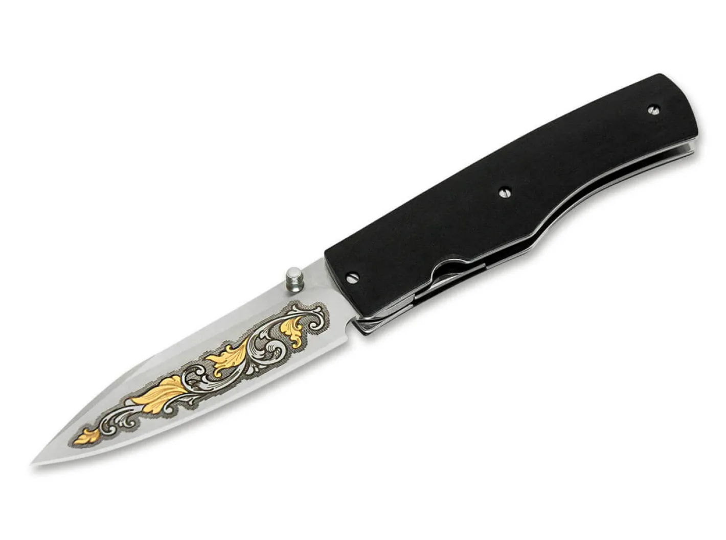 Maserin 392 KT Stralight Gold Knife Schwarz Sale