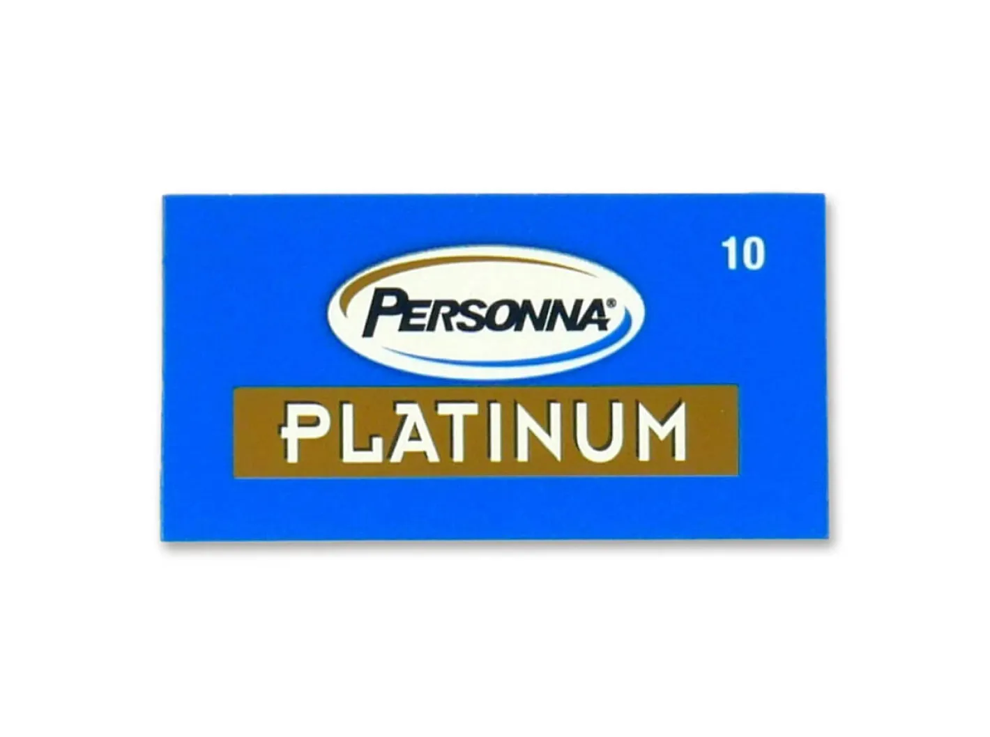 Personna 10 Platinum Red Double Edge Rasierklingen Silber Sale