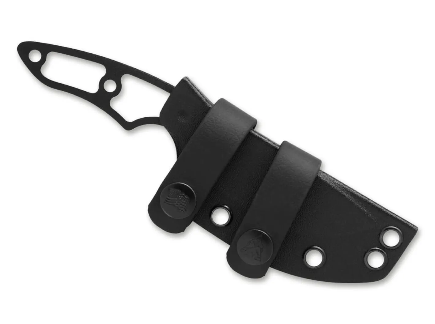 TOPS Knives 3 Pointer Skeletonized Schwarz Hot