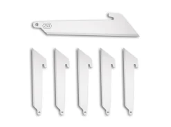 Outdoor Edge 2.5" Utility Replacement Blades 6-Pack Silber New
