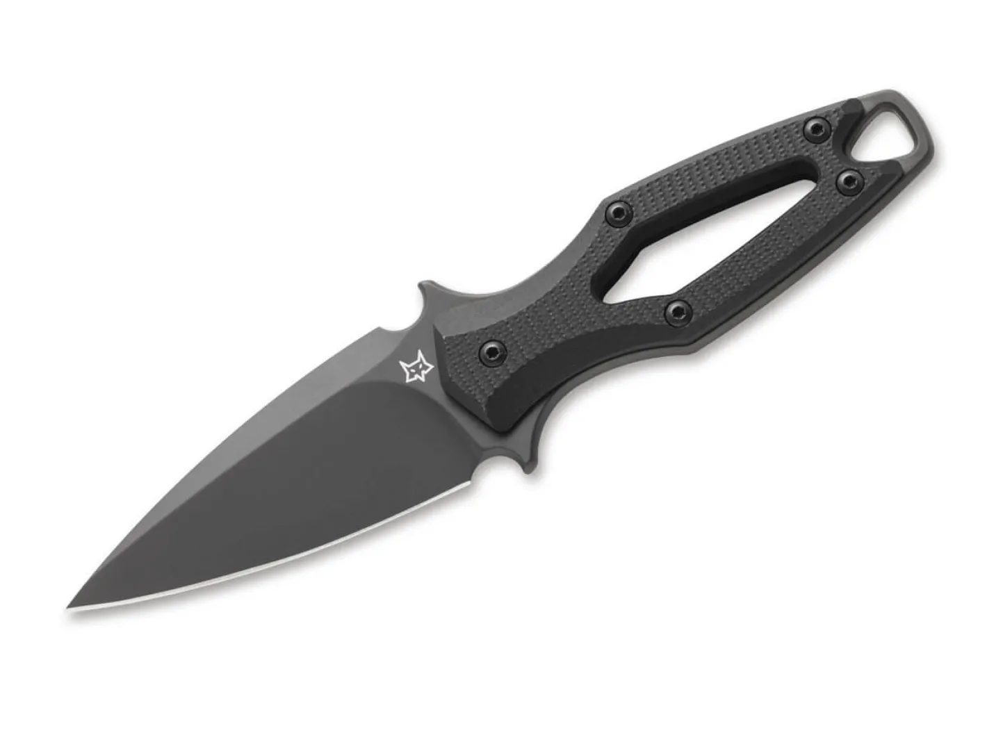 Fox Knives Aka G10 Black DP Schwarz Clearance
