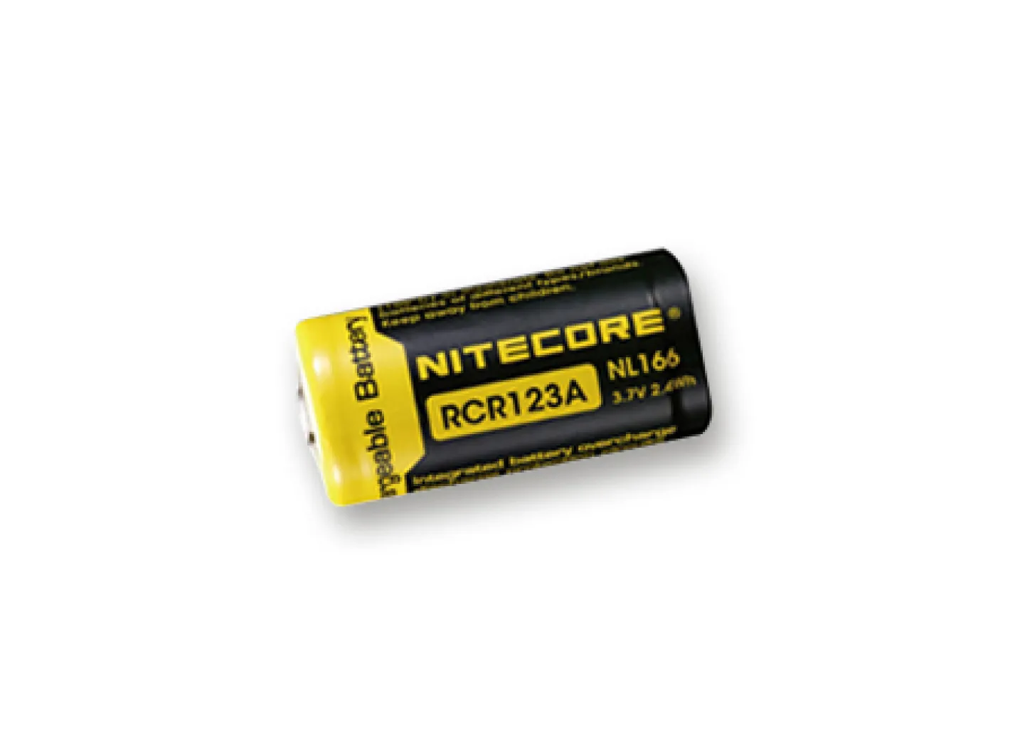 Nitecore Akku 16340 650 mAh