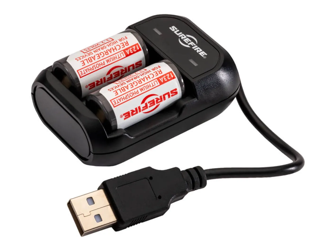 SureFire Akku-Set 123A mit Ladegerät Rot Online