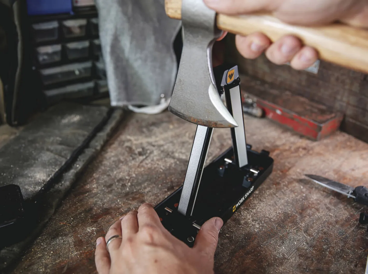 Work Sharp Angle Set Knife Sharpener Schwarz Hot