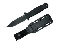 Demko Knives Armiger 4 Clip Point 80CRV2 TPR Black Schwarz Outlet