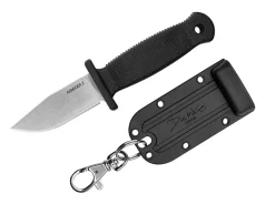 Demko Knives Armiger 2 Clip Point 4034SS TPR Black Schwarz Outlet