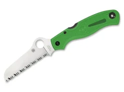 Spyderco Atlantic Salt Green Serrated Grün Best