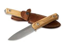 LionSteel B41 Bushcraft Olive Wood Braun Best