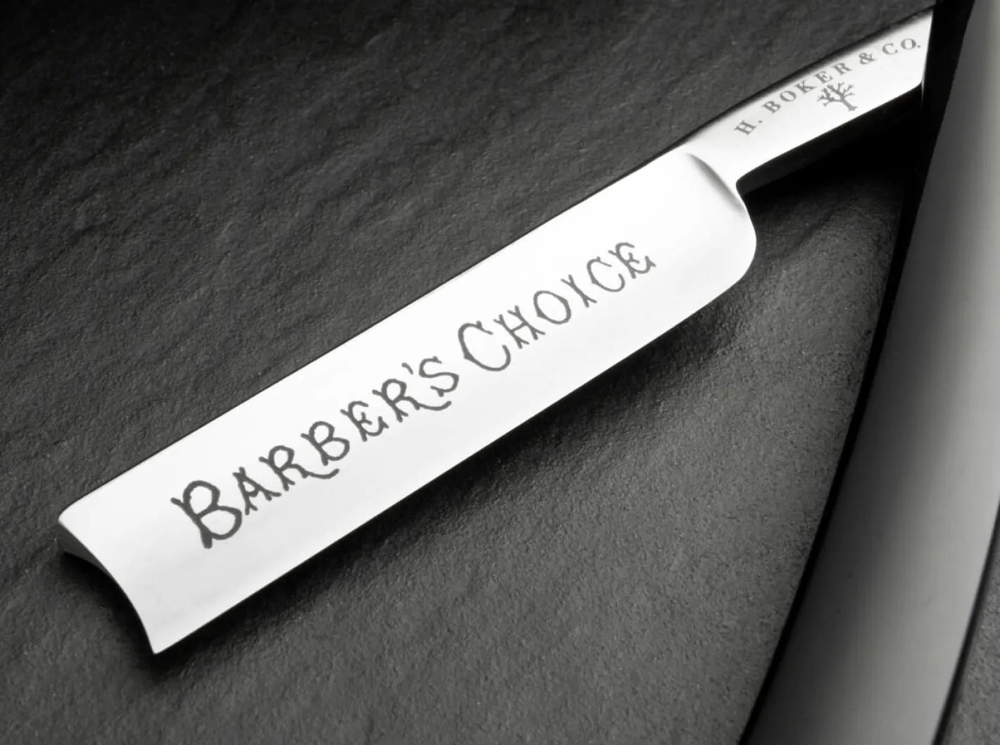 Böker Manufaktur Solingen Barber's Choice Schwarz Sale