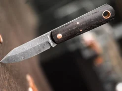 Böker Manufaktur Solingen Barlow BFF Damast Braun Sale