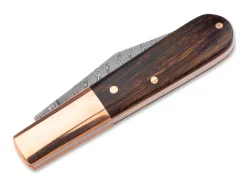 Böker Manufaktur Solingen Barlow Integral Kupfer Damast Braun Best