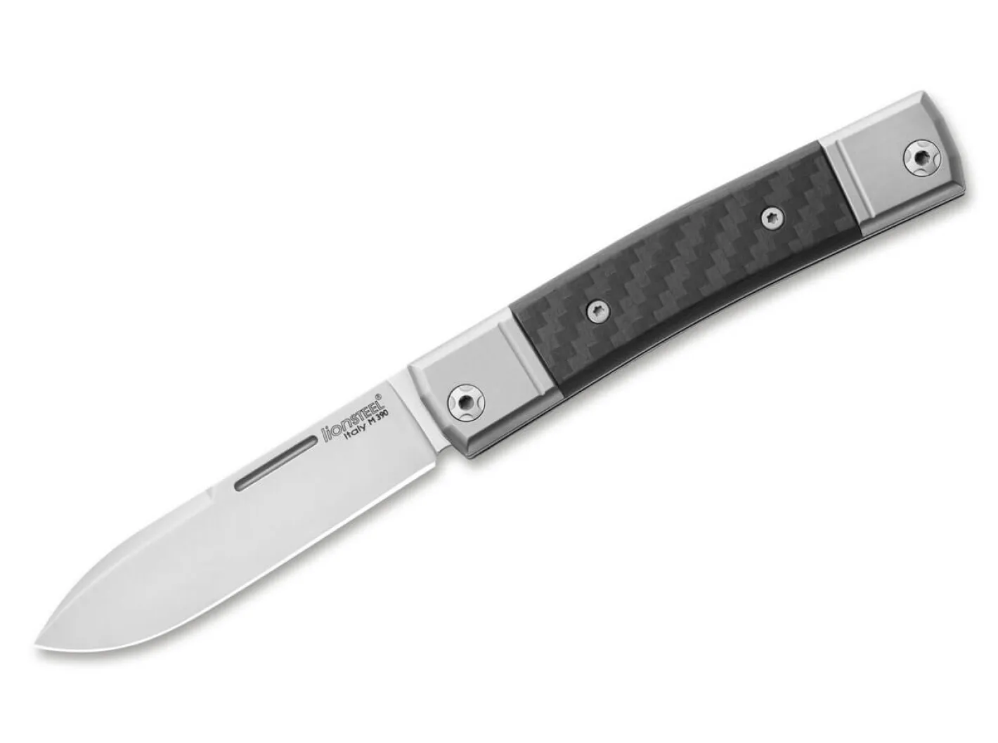 LionSteel BestMan I Drop CF Schwarz Discount