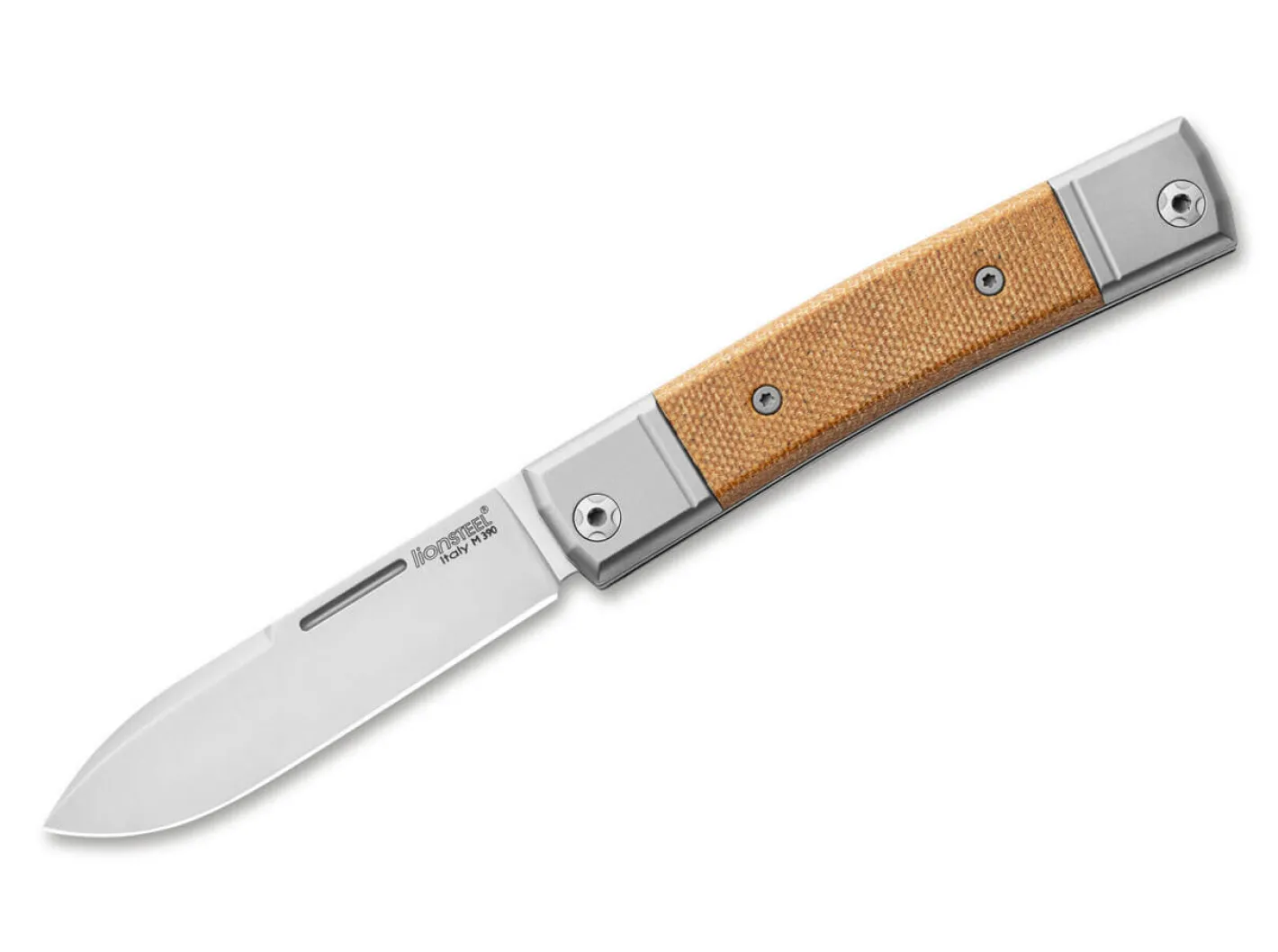LionSteel BestMan I Drop Micarta Braun Online