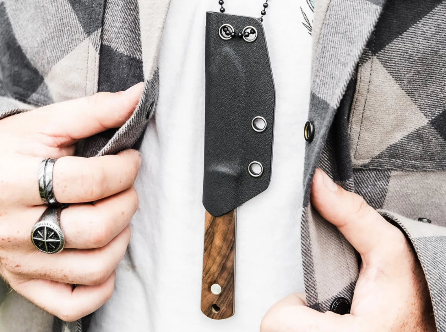 Böker Manufaktur Solingen BFF Packlite Walnuss Braun