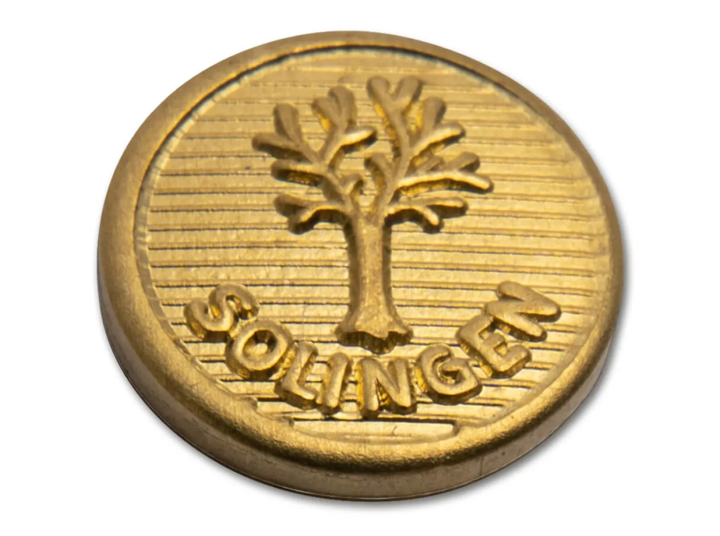 Böker Manufaktur Solingen Böker Emblem 9mm gold 145 Jahre Outlet