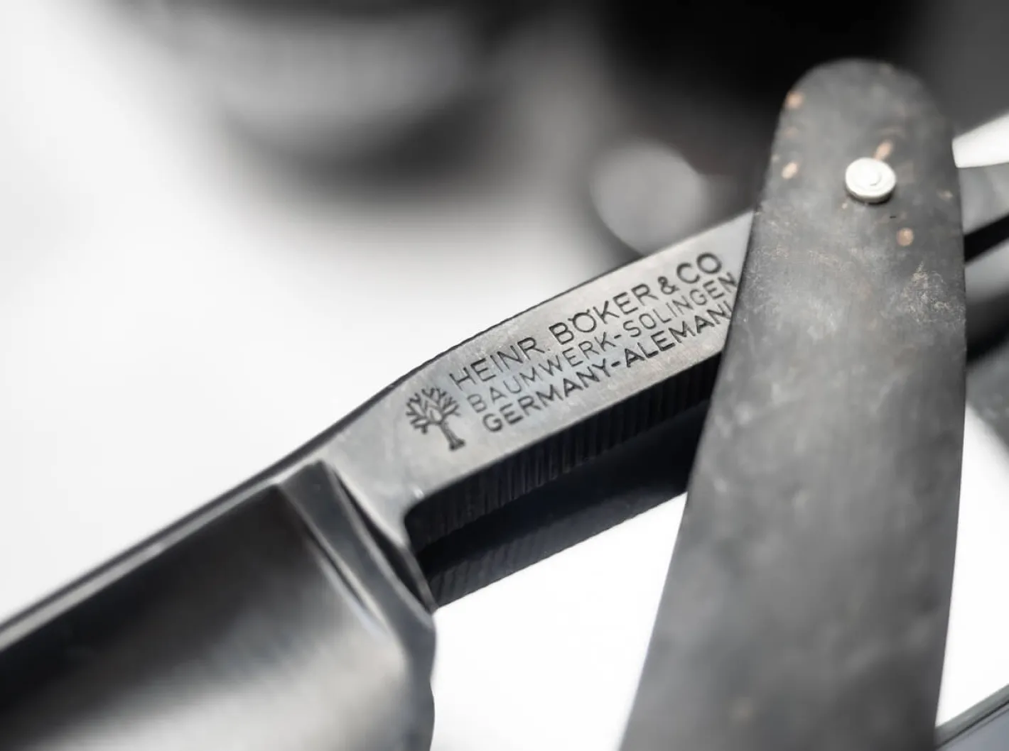 Böker Manufaktur Solingen Black Amboina Schwarz Discount