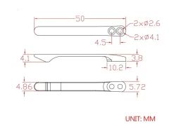 CIVIVI Black Titanium Clip T001D Schwarz Clearance