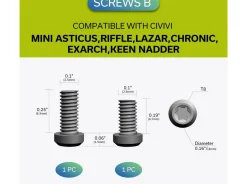 CIVIVI Black Titanium Clip T001D Schwarz Clearance