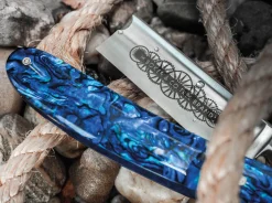 Böker Manufaktur Solingen Blue Shell Blau Hot