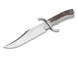 Böker Manufaktur Solingen Bowie N690 Hirschhorn Braun Hot