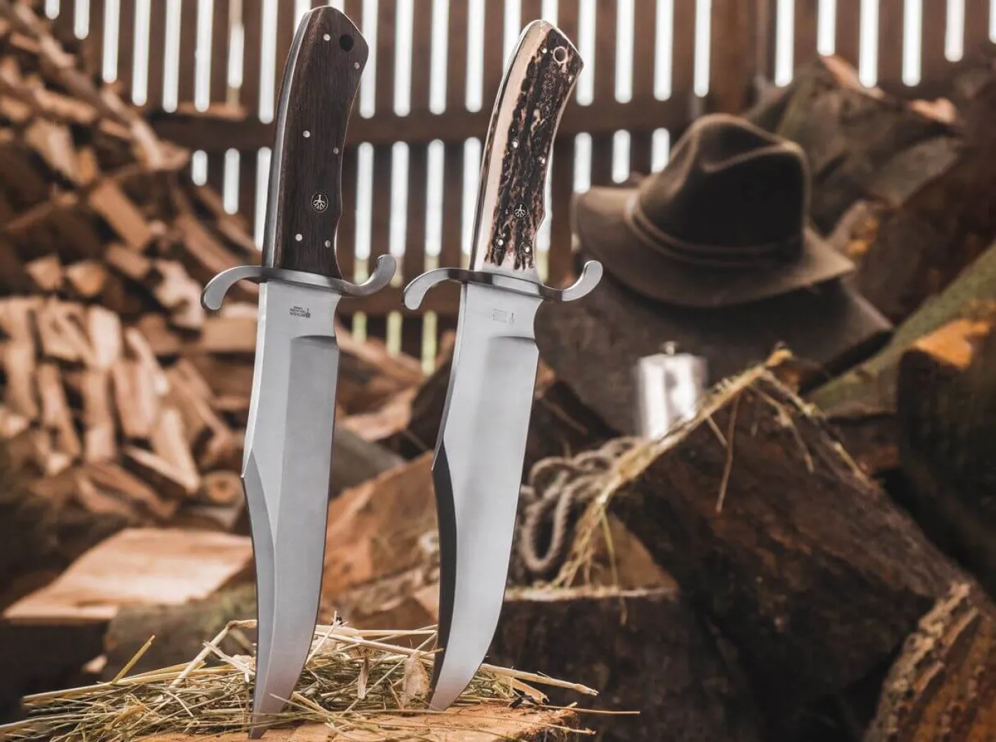 Böker Manufaktur Solingen Bowie N690 Hirschhorn Braun Online