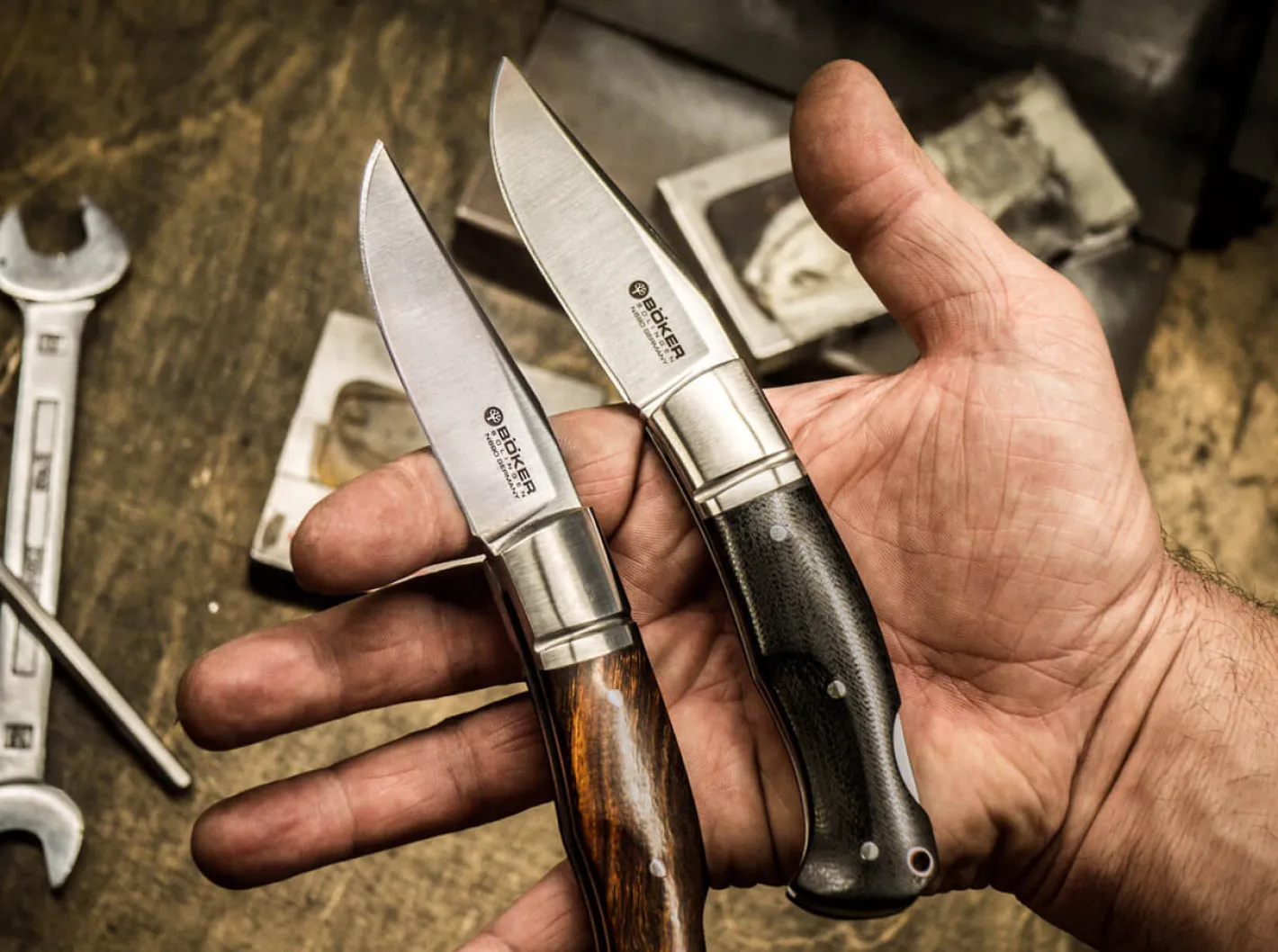 Böker Manufaktur Solingen Boxer Micarta Outlet