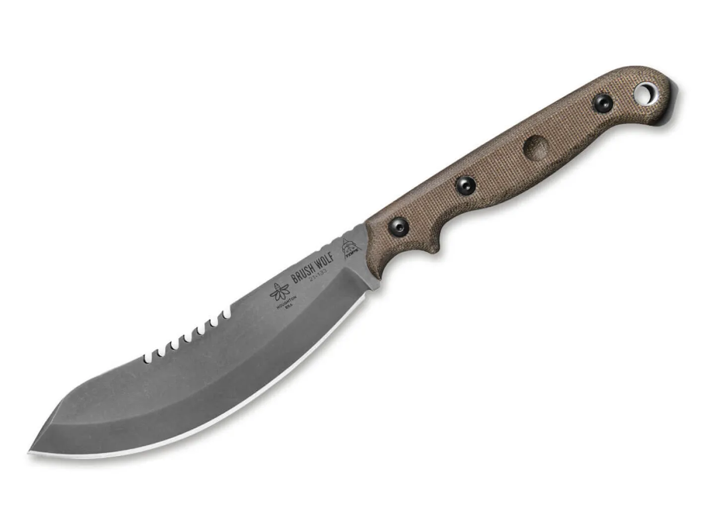 TOPS Knives Brush Wolf Grün Best