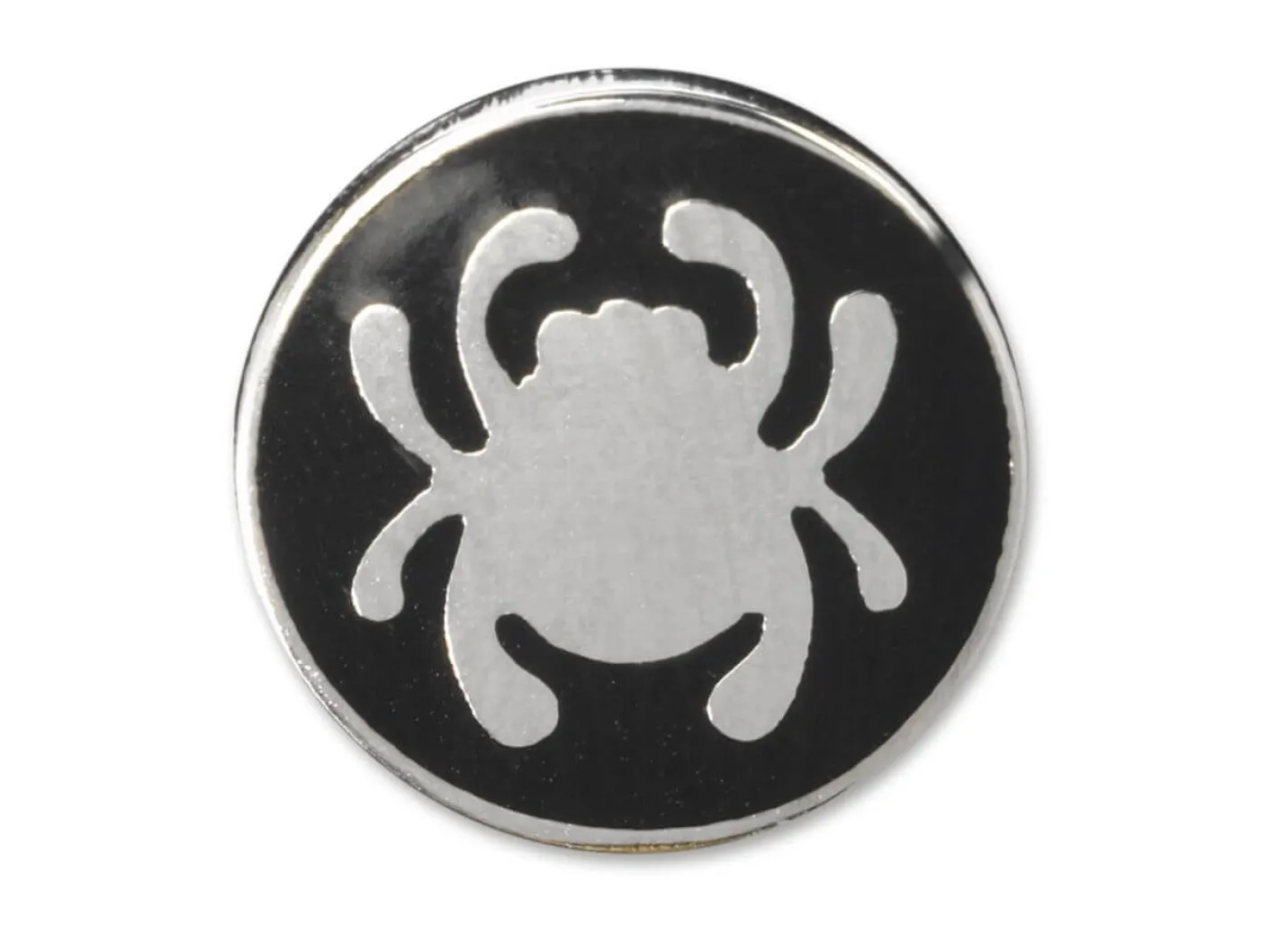 Spyderco Bug Lapel Pin Schwarz Clearance