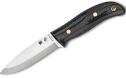 Spyderco Bushcraft G10 Plain Schwarz New