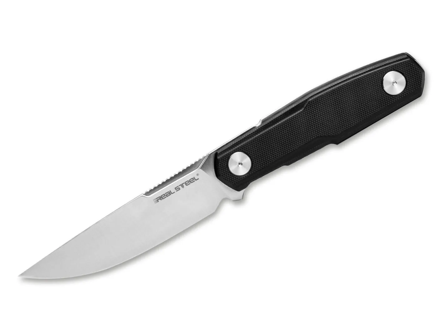 Real Steel Bushcraft Zenith Flat Grind Schwarz Sale