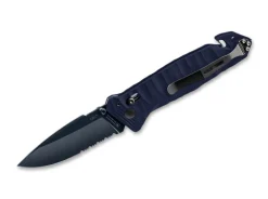 TB Outdoor C.A.C. S200 PA6 Textured Serrated Junior Edition Pointed Blau Best