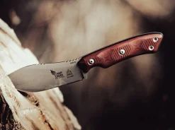 TOPS Knives Camp Creek Fire Edition Rot Outlet