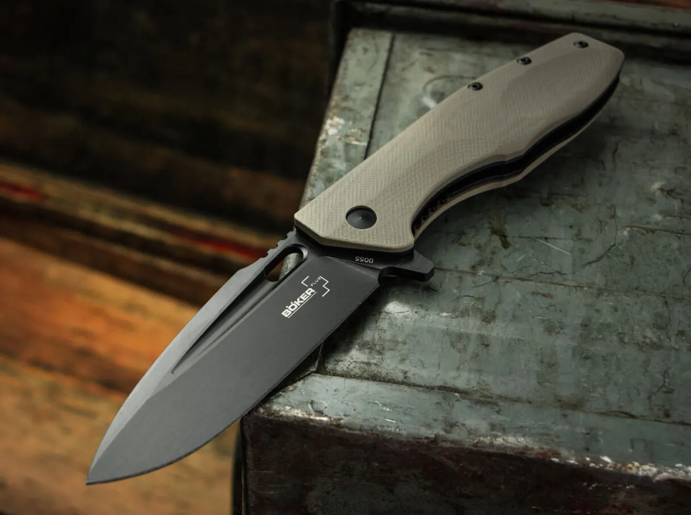 Böker Plus Caracal Folder Tactical New