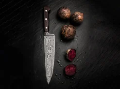 Böker Manufaktur Solingen Chefmesser Dampfmaschinen-Damast Braun Best