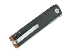 Fox Knives Chnops Carbon Fiber Satin Orange Schwarz Outlet