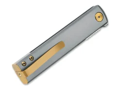 Fox Knives Chnops Damascus Titanium Bead Blasted Schwarz New