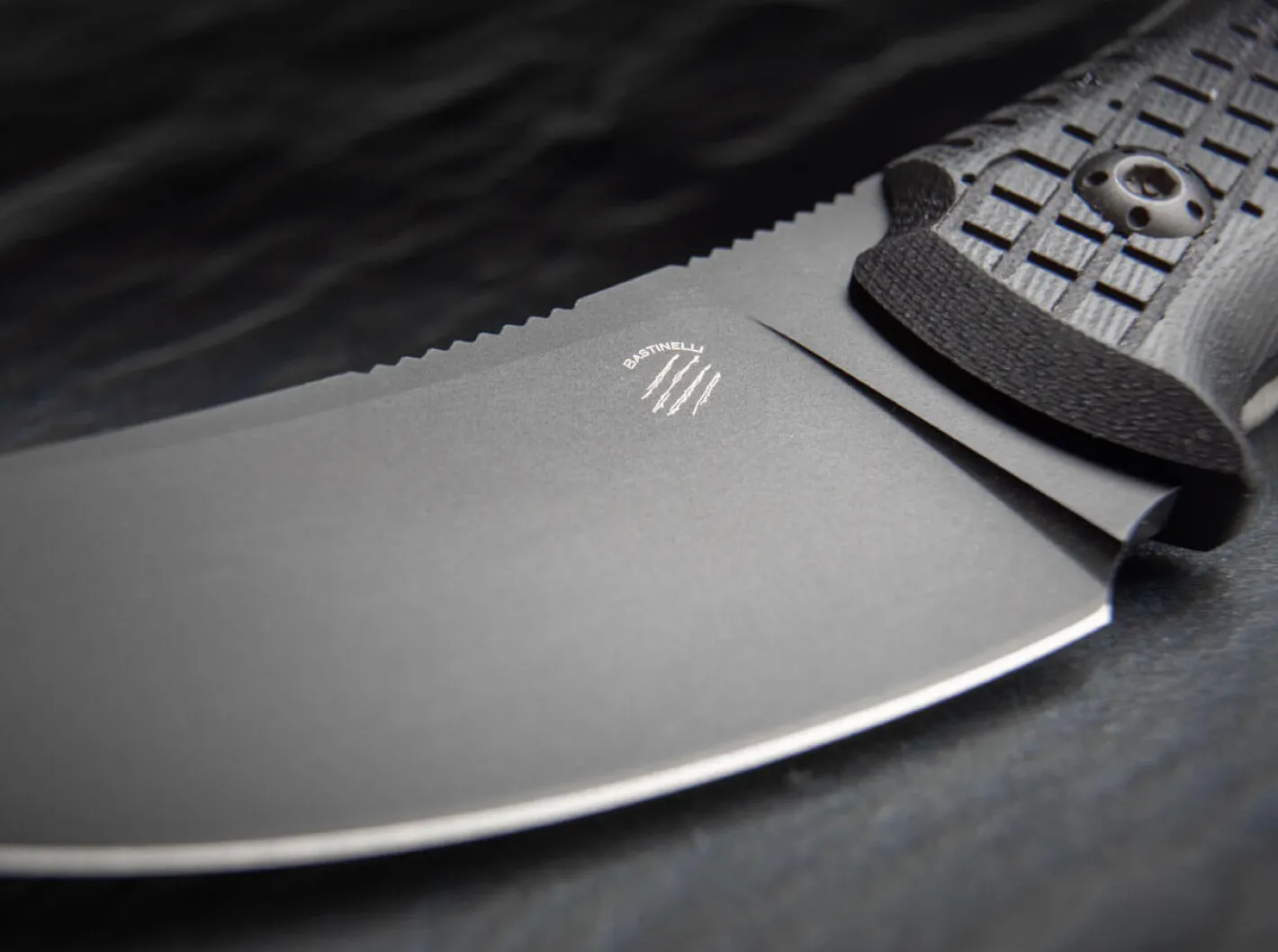 Bastinelli Knives Chopper Schwarz