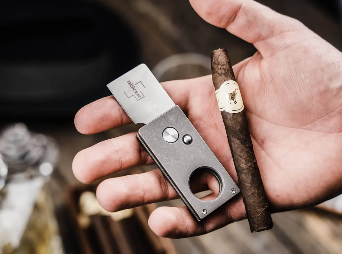 Böker Plus Cigar Cutter - Zigarren Schneider Clearance