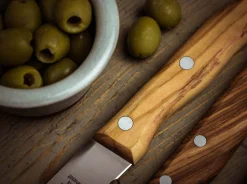 Böker Manufaktur Solingen Classic Buckelsmesser mit Welle Olive Braun