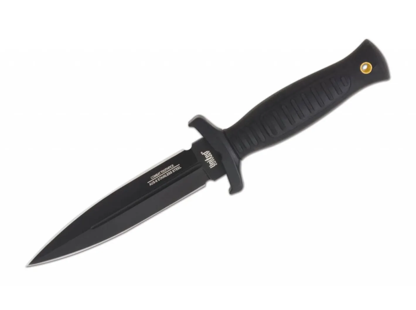 United Cutlery Combat Commander Boot Knife Black Schwarz Best