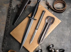 History Knife & Tool Commando Dagger Schwarz Clearance