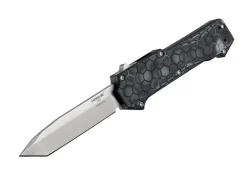 Hogue Compound OTF Automatic 3.5 Tanto G10 G-Mascus Tumbled Schwarz Clearance