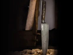 Böker Manufaktur Solingen Core Damast Chefmesser Braun Online