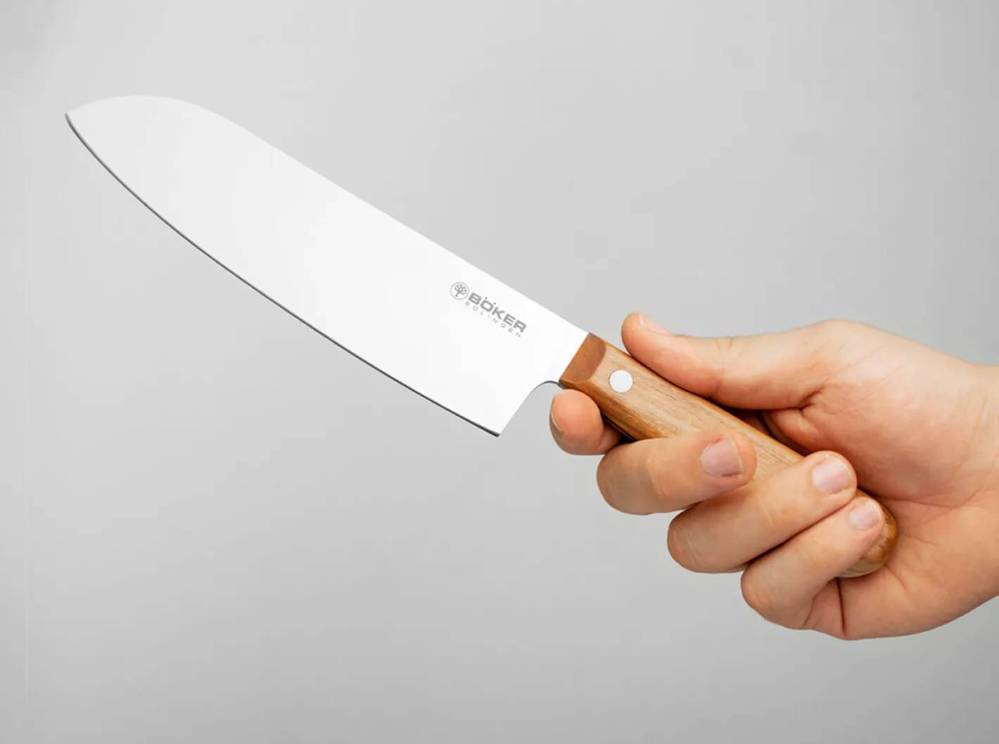 Böker Manufaktur Solingen Cottage-Craft Santoku Braun