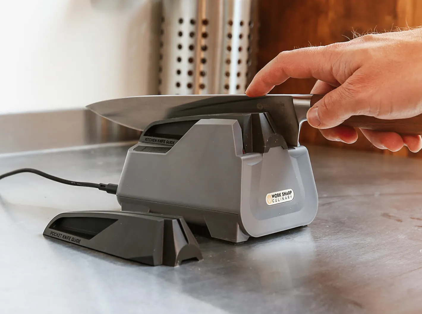 Work Sharp Culinary E2 Plus Grau Sale