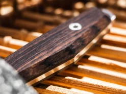 Böker Manufaktur Solingen Daily Knives AK1 Droppoint Grenadill Braun Online