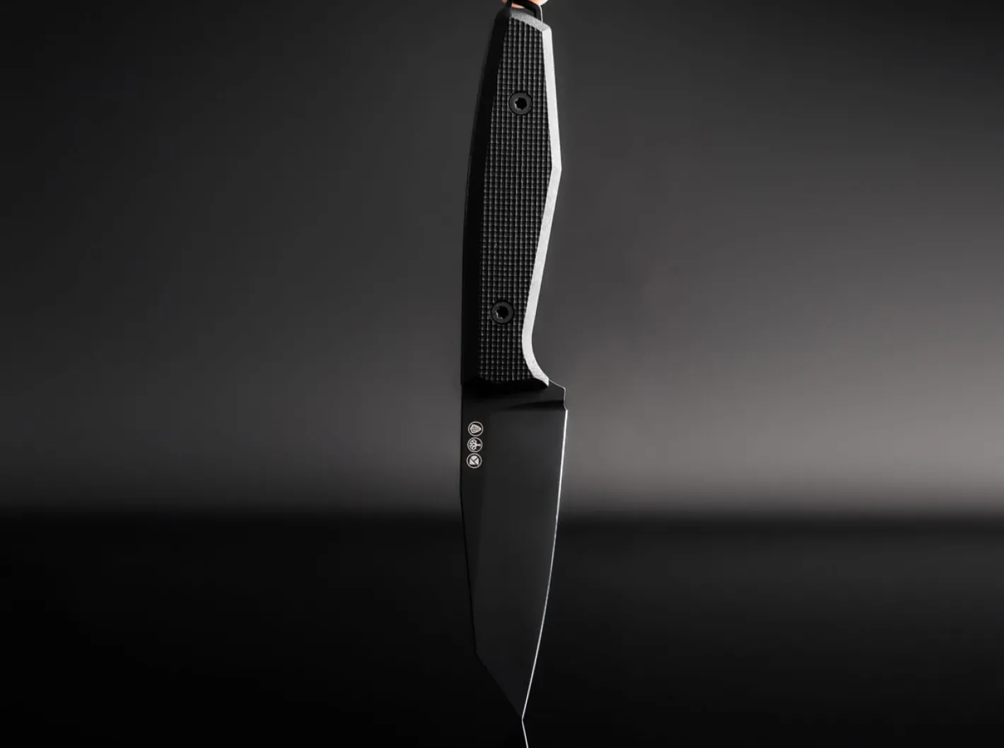 Böker Manufaktur Solingen Daily Knives AK1 Reverse Tanto Allblack Schwarz