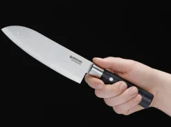 Böker Manufaktur Solingen Damast Black Santoku Schwarz Online