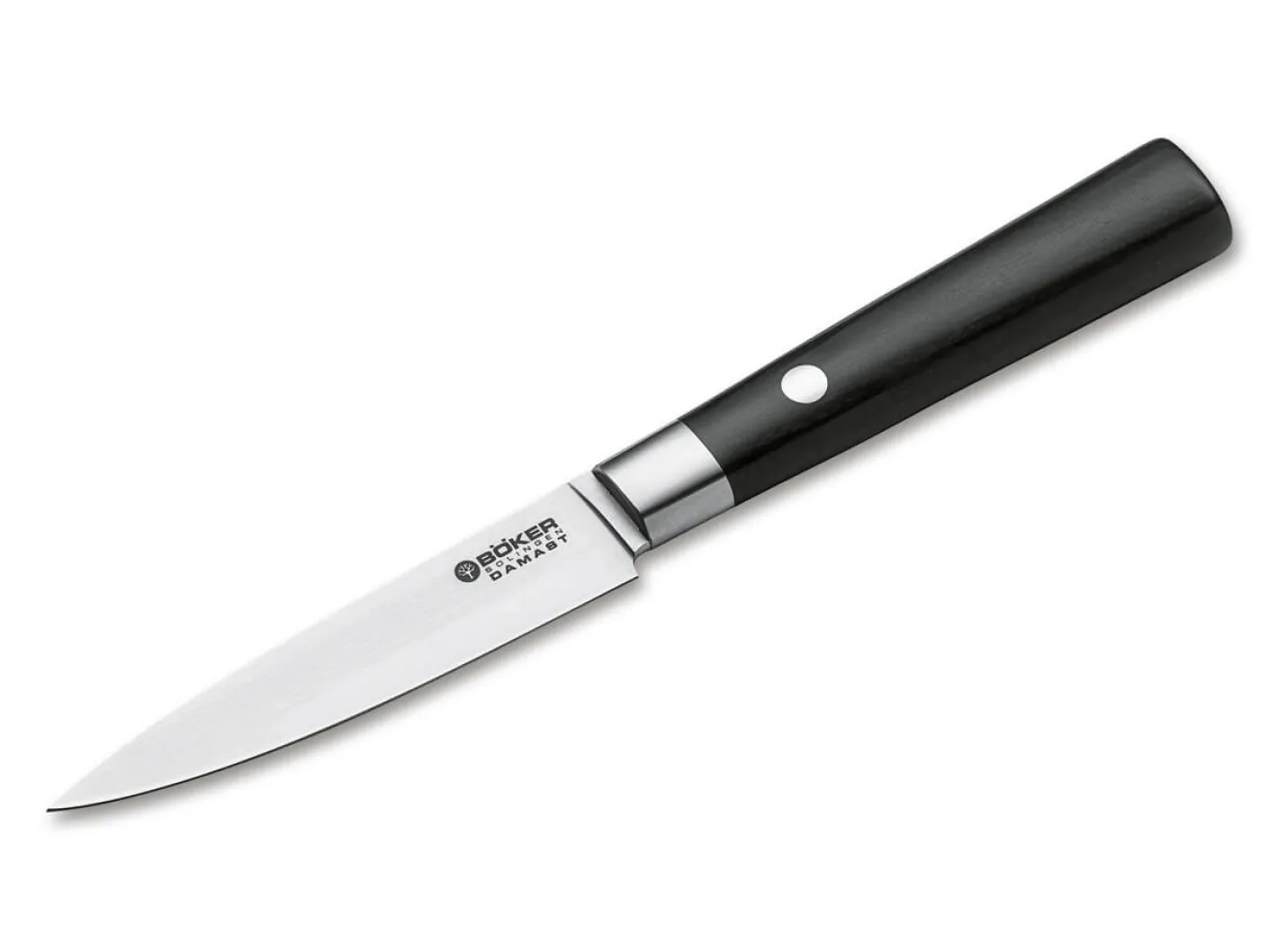 Böker Manufaktur Solingen Damast Black Spickmesser Schwarz New